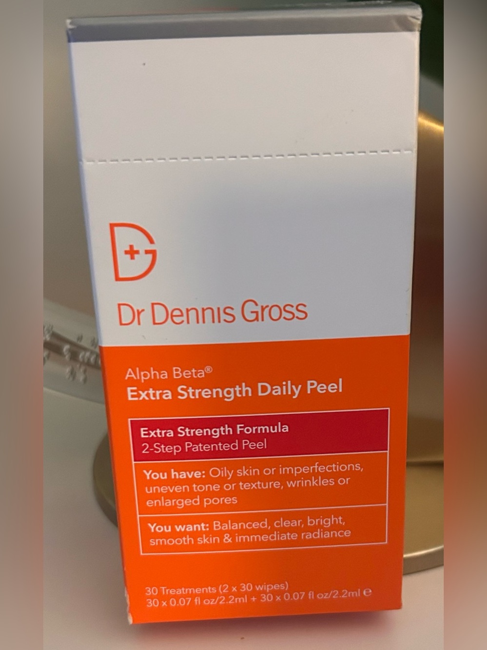Dr Dennis Gross Alpha Beta Extra Strength Daily Peel 30 Treatments NEW